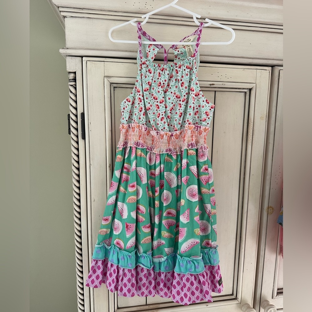 Matilda jane slice of life, watermelon dress